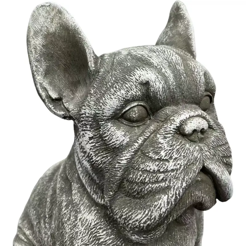 16" Outdoor Weatherproof French Bulldog Statue by HouseOfZazla