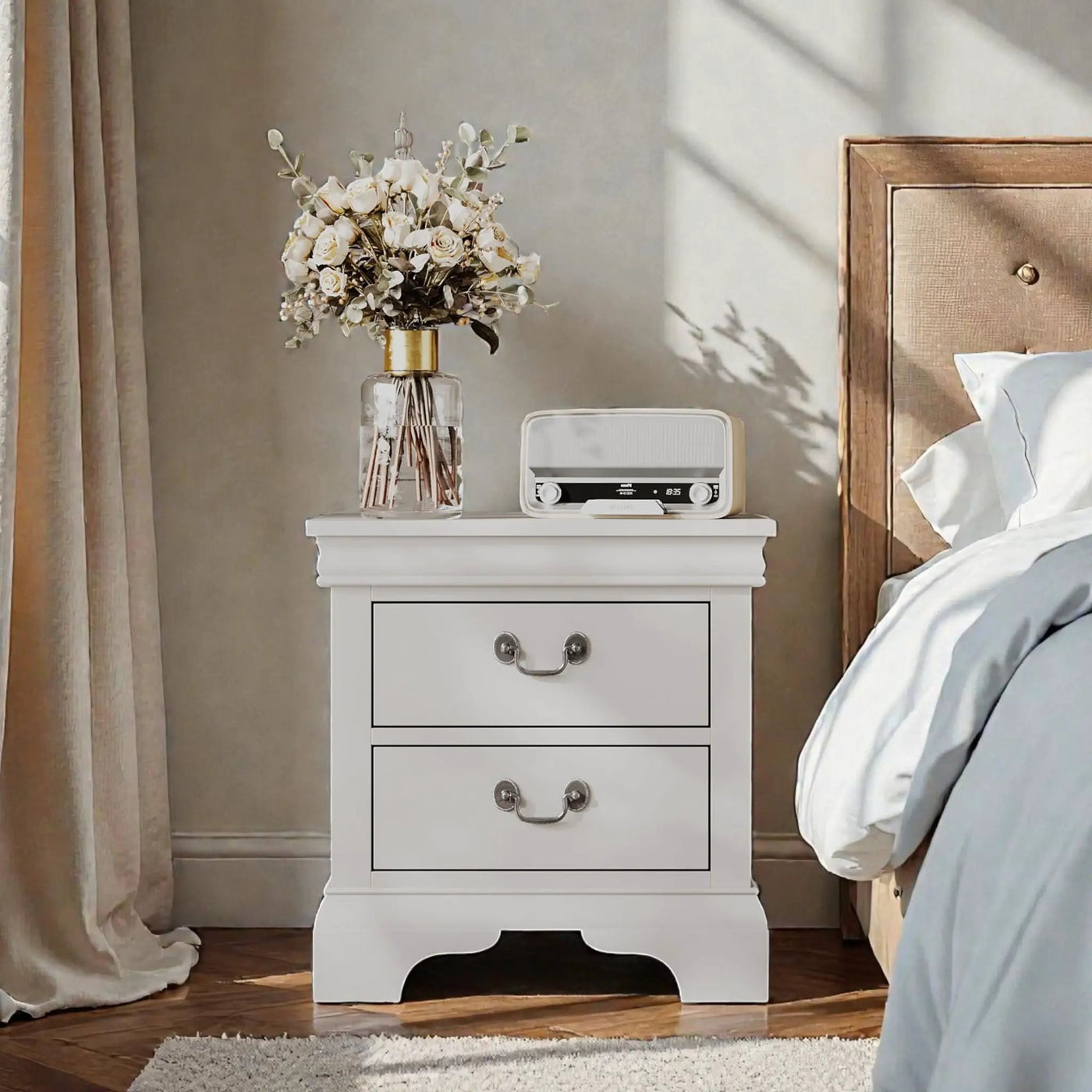 Nightstand With 2 Drawers by HouseOfZazla