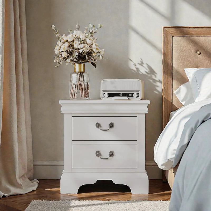 Nightstand With 2 Drawers by HouseOfZazla
