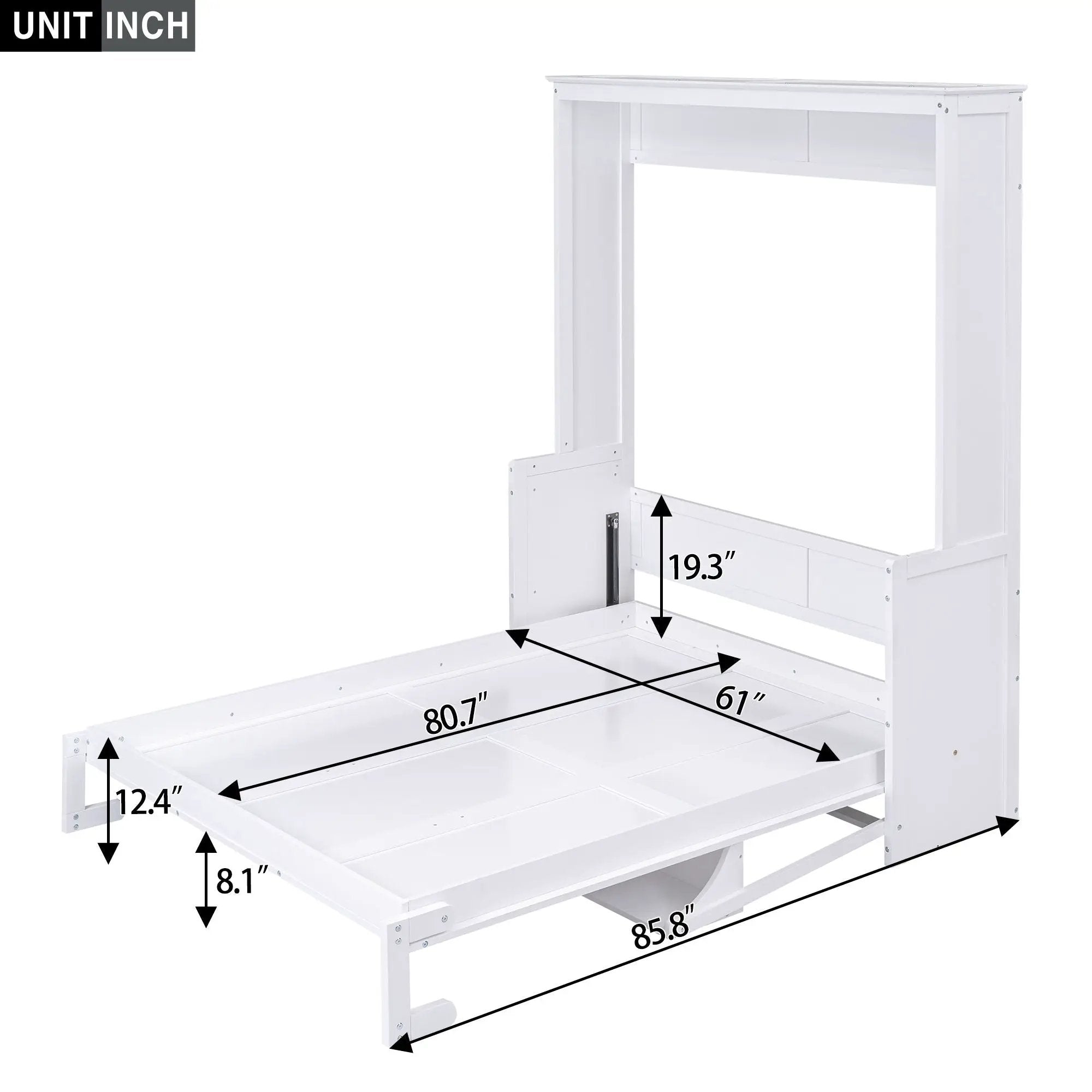 Murphy Bed With Shelf by Unique Piece Furniture