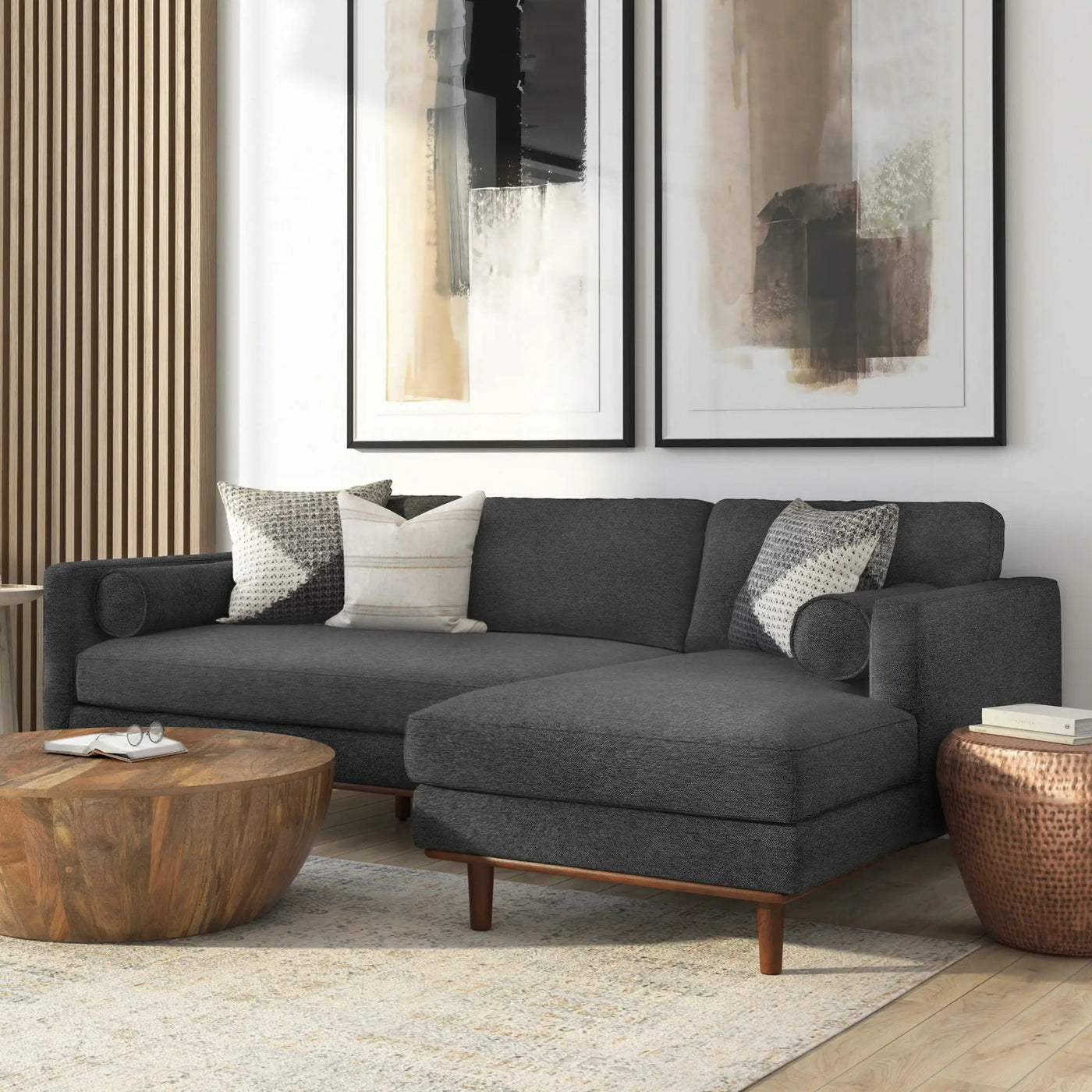 Morrison - Upholstered Sectional Sofa by Unique Piece Furniture