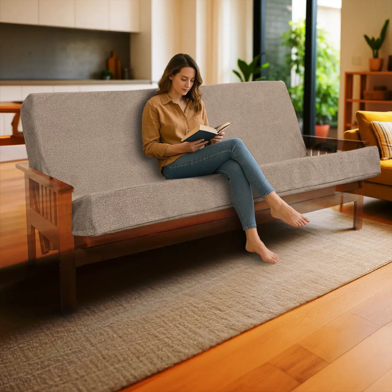 Memory Foam Infused Futon Mattress Full by HouseOfZazla