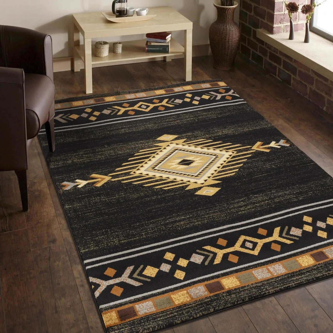 Tribes - GC_YLS4001 Southwest Area Rug by Unique Piece Furniture