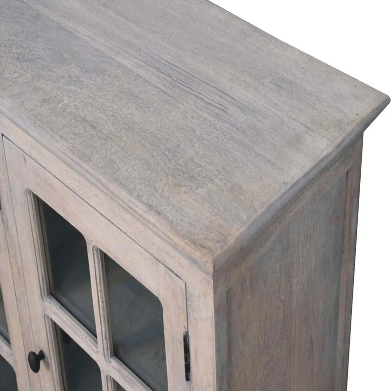 Triple Glazed Cabinet - Gray by HouseOfZazla