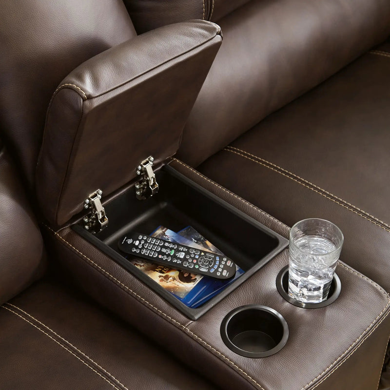 Dunleith - Power Reclining Sectional by Unique Piece Furniture