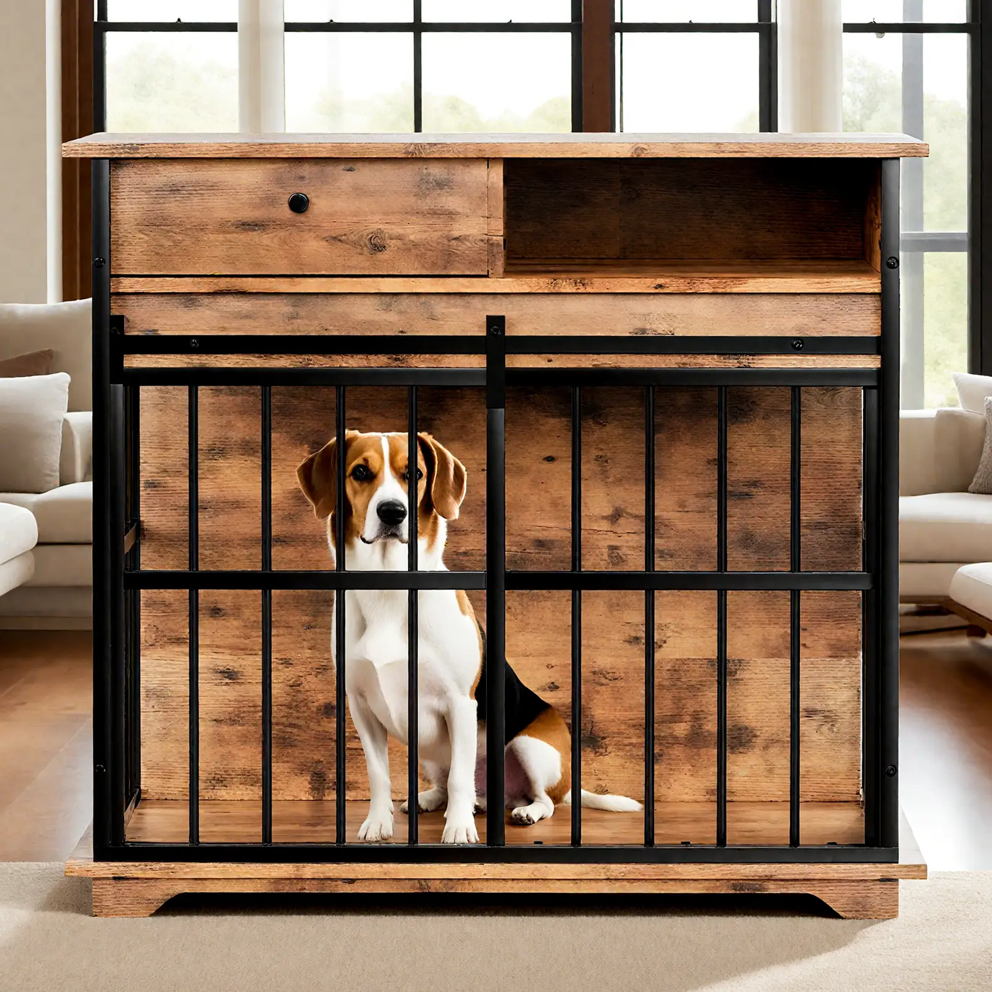 Dog Cage Furniture for Small Dogs by HouseOfZazla