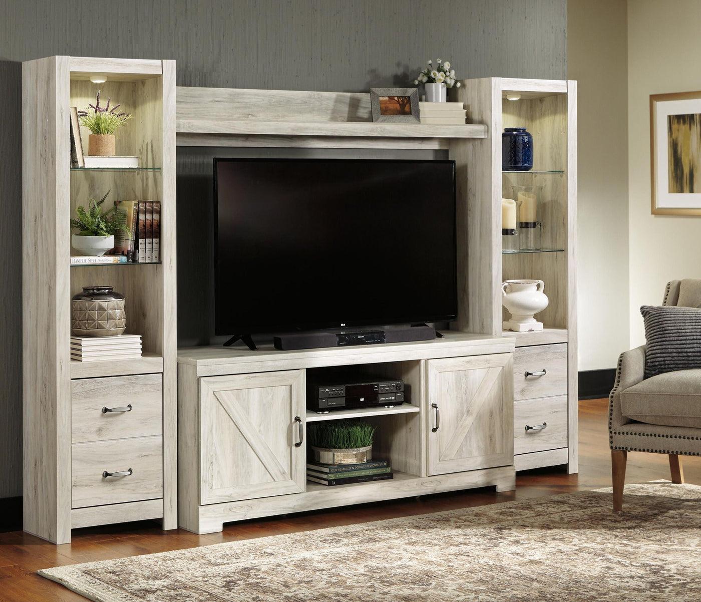 Bellaby - Entertainment Center by Unique Piece Furniture