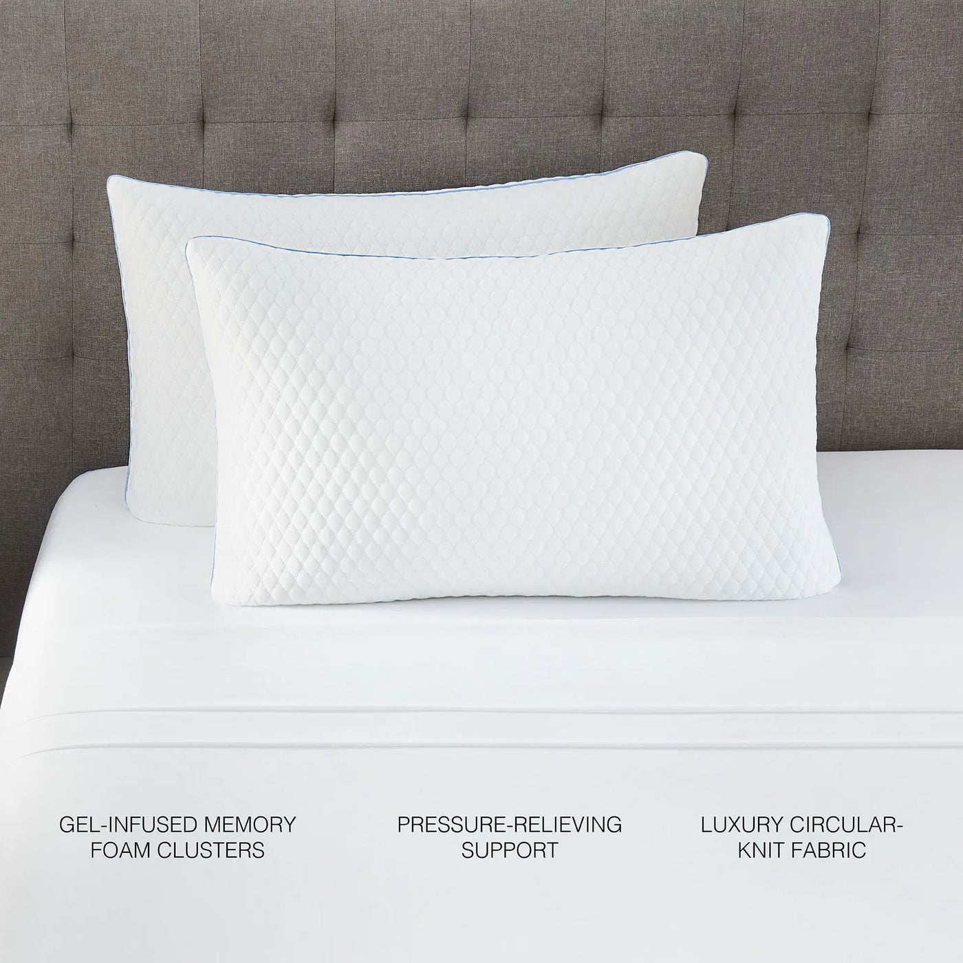 Comfort Care - Hybrid Restful Nights Plush Mattress With 12 Piece Comfort Bedding Pack by HouseOfZazla