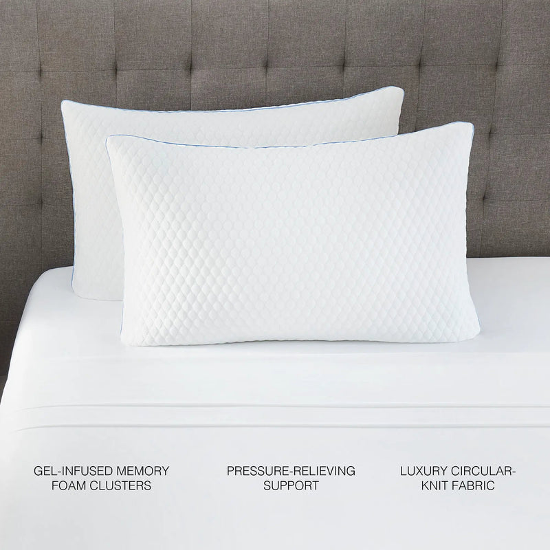 Comfort Care - Hybrid Restful Nights Plush Mattress With 12 Piece Comfort Bedding Pack by HouseOfZazla