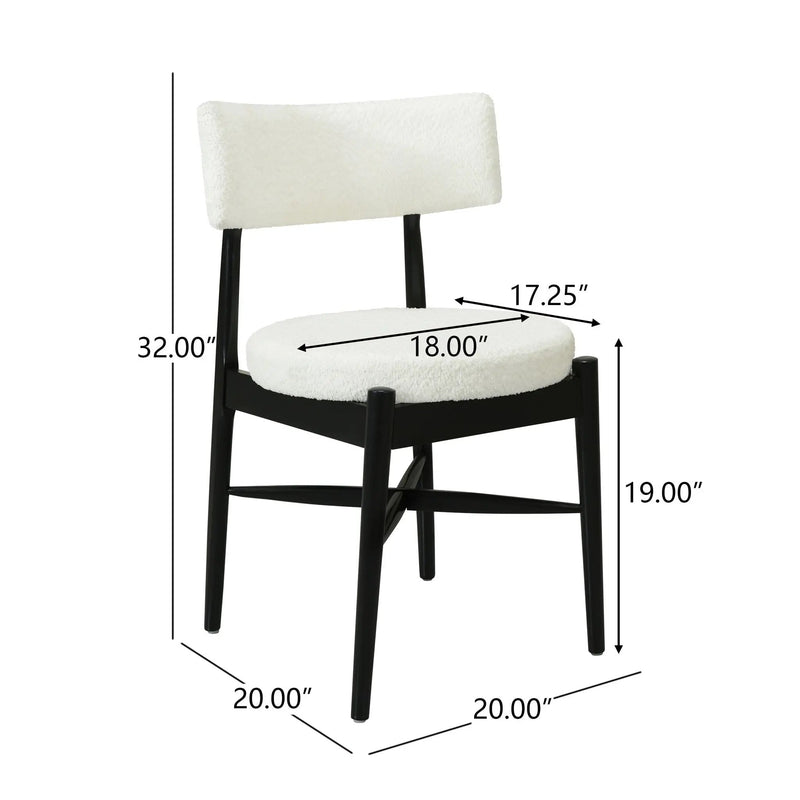 Mid Century Modern Dining Chairs With Unique Design by HouseOfZazla
