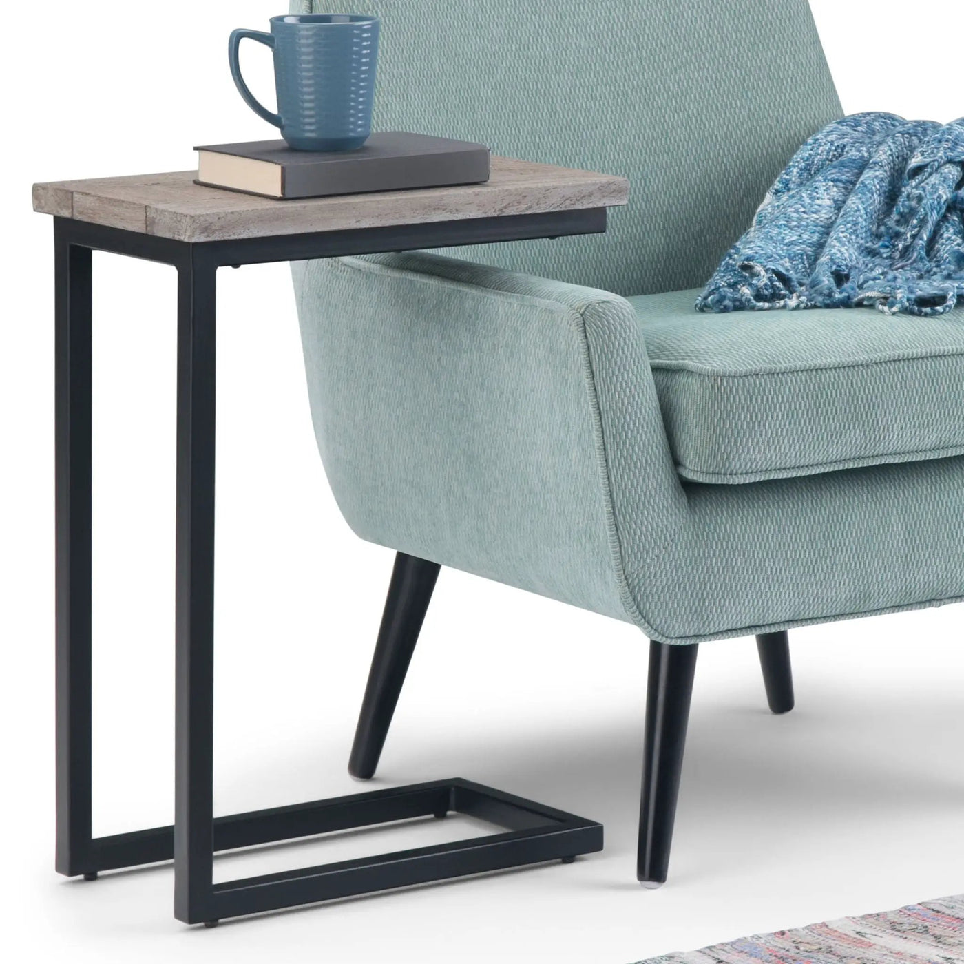 Skyler - Handcrafted C Side Table by HouseOfZazla