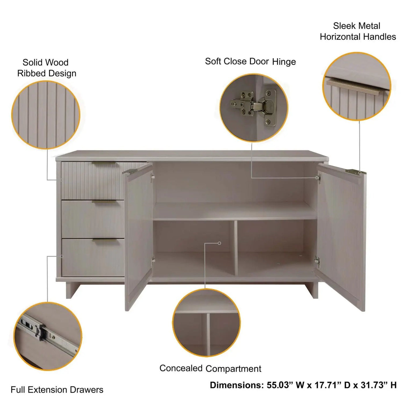 Granville - Sideboard by HouseOfZazla