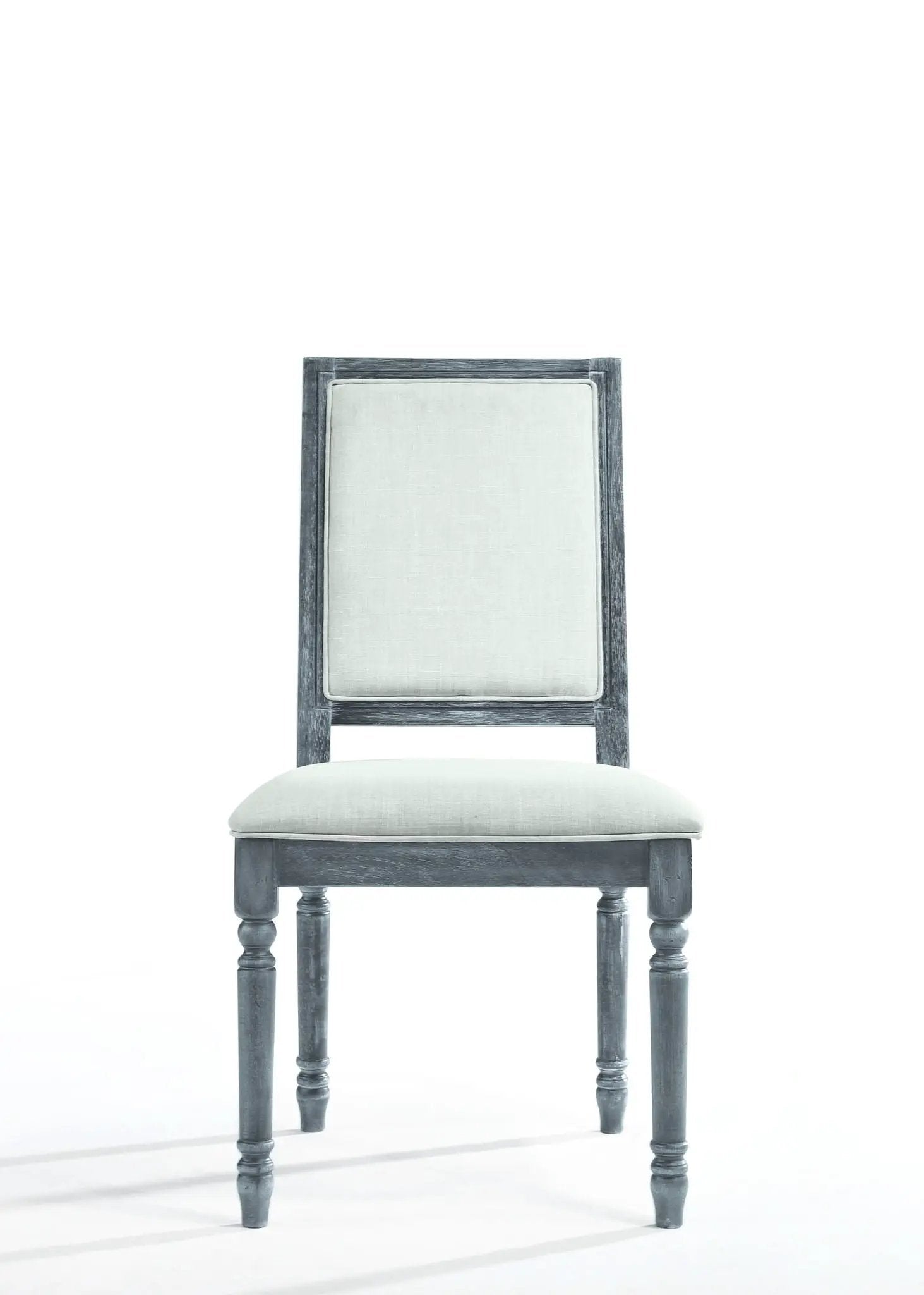 Leventis - Weathered Side Chair - Cream / Gray by Unique Piece Furniture