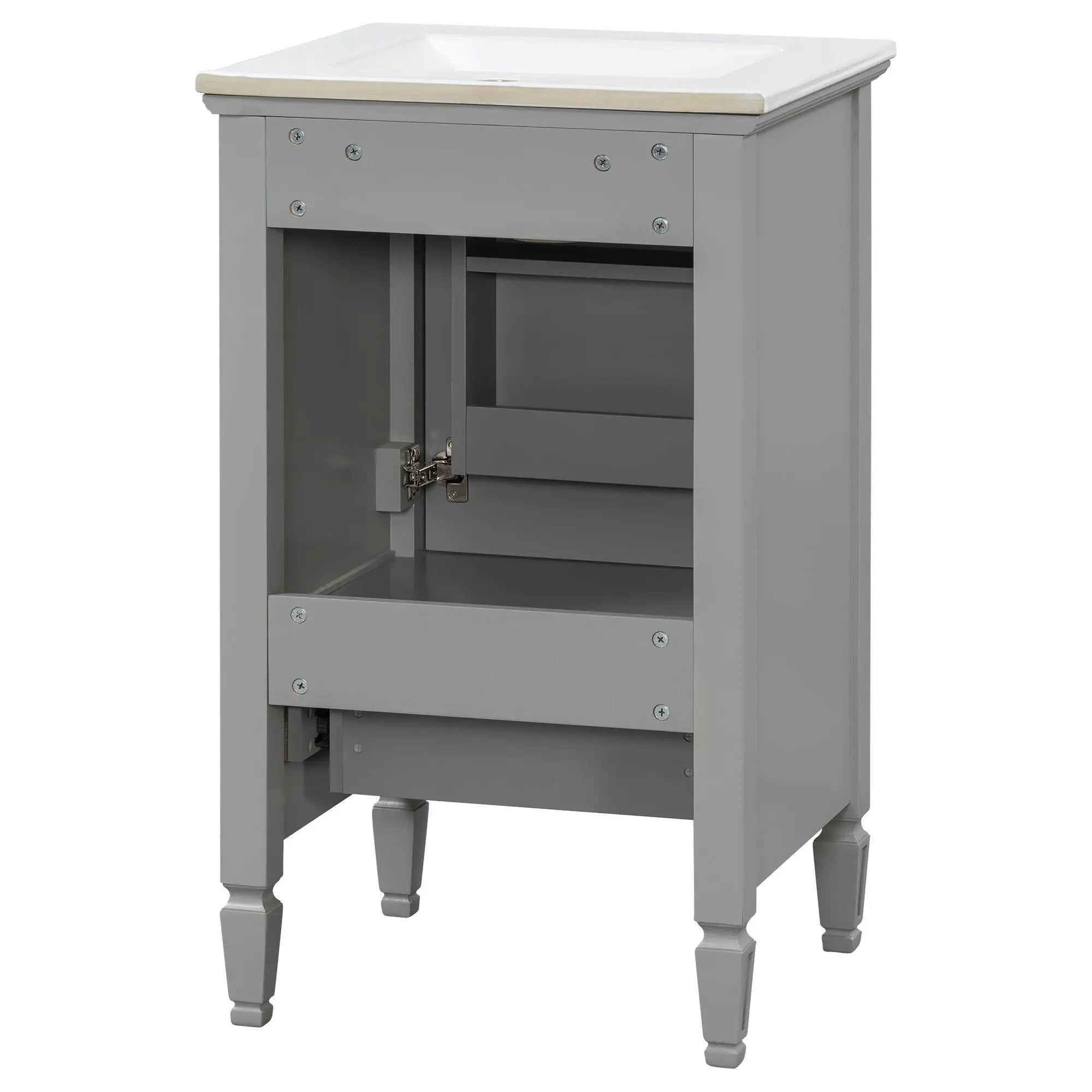 Retro Bathroom Vanity With Sink