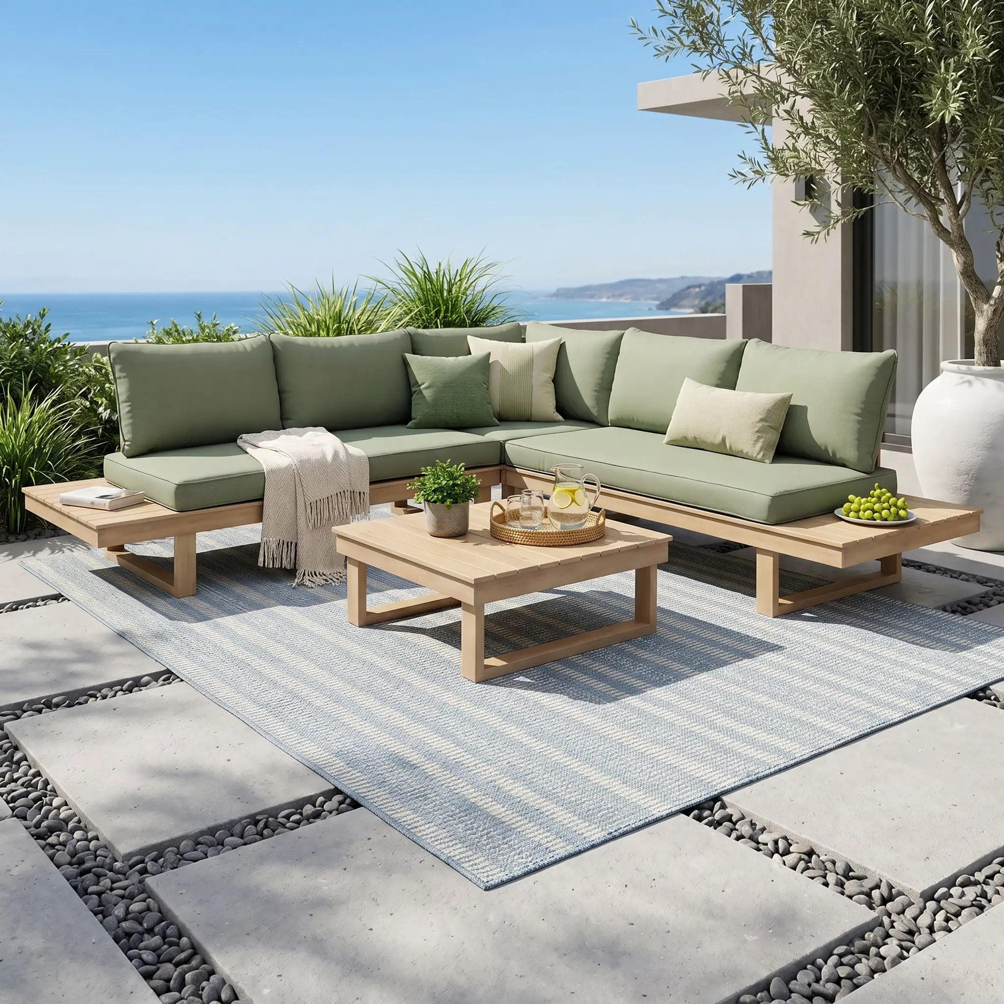 Sebastian 4-Piece Sofa Set by HouseOfZazla