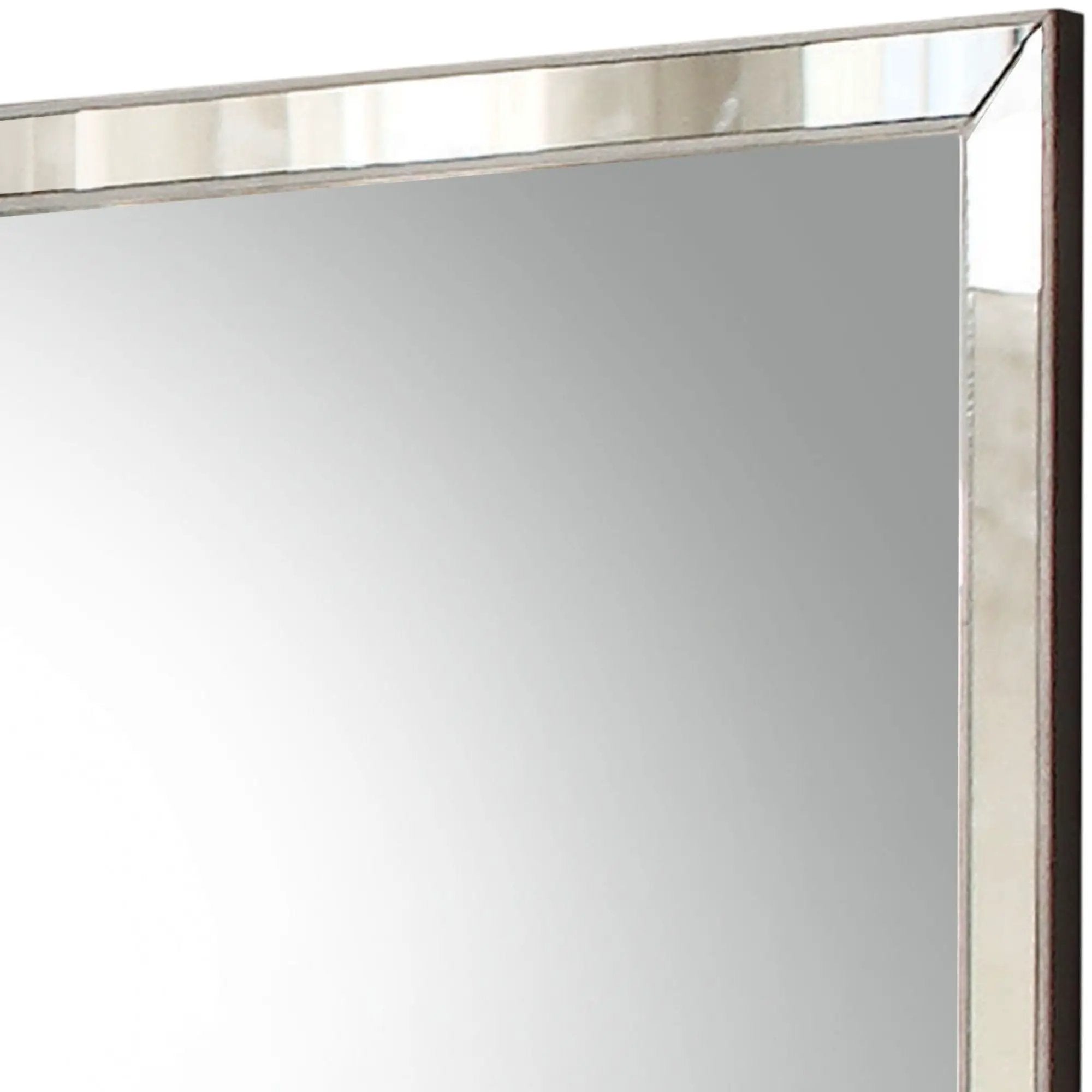 Voeville II - Mirror - Silver by Unique Piece Furniture