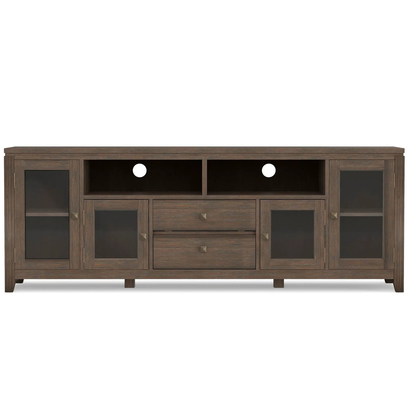Cosmopolitan - Handcrafted Wide TV Media Stand by HouseOfZazla