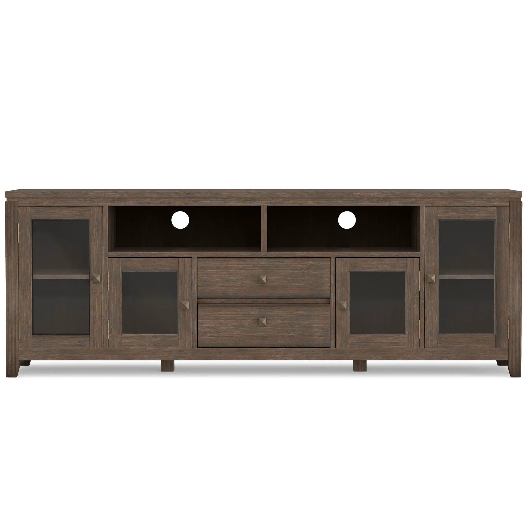 Cosmopolitan - Handcrafted Wide TV Media Stand by HouseOfZazla