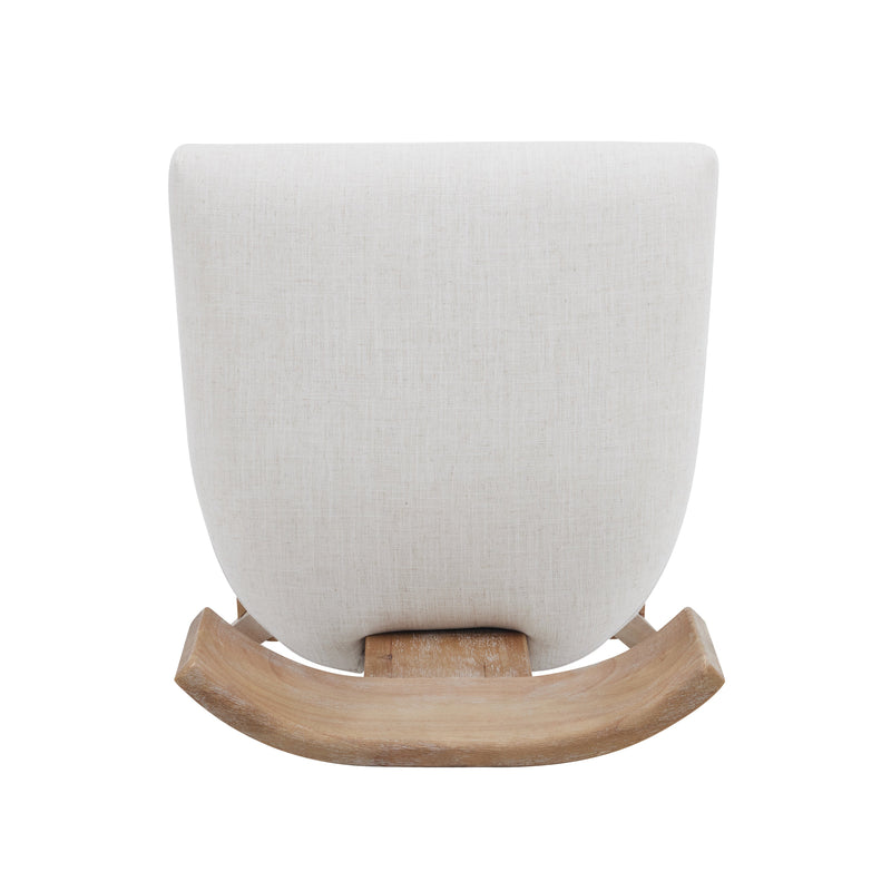 27" Upholstered Counter Stools Set of 2 with Solid Rubber Wood Frame by HouseOfZazla