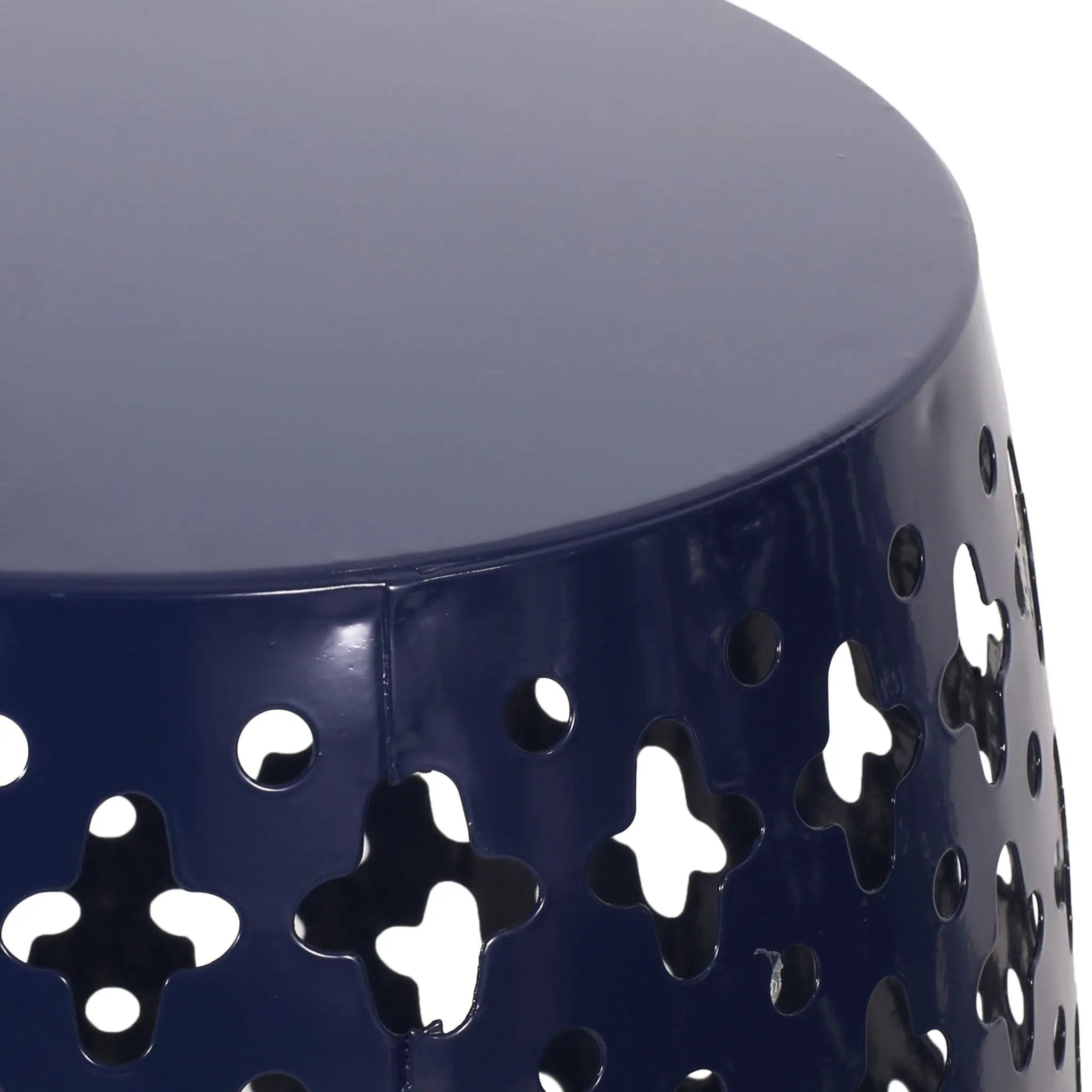 Modern Design, Metal End Table, Large by HouseOfZazla