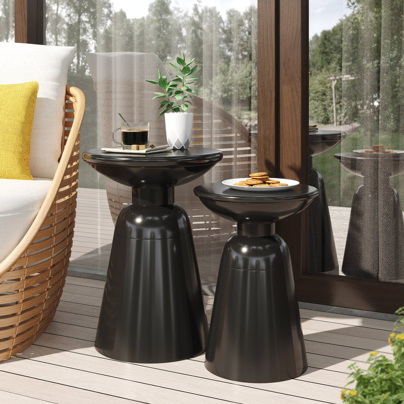 2 Metal Side Tables by BLAKHOM