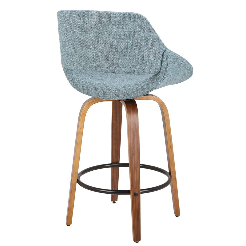 Fabrico - Mid Century Inviting Design Modern Counter Stool by HouseOfZazla