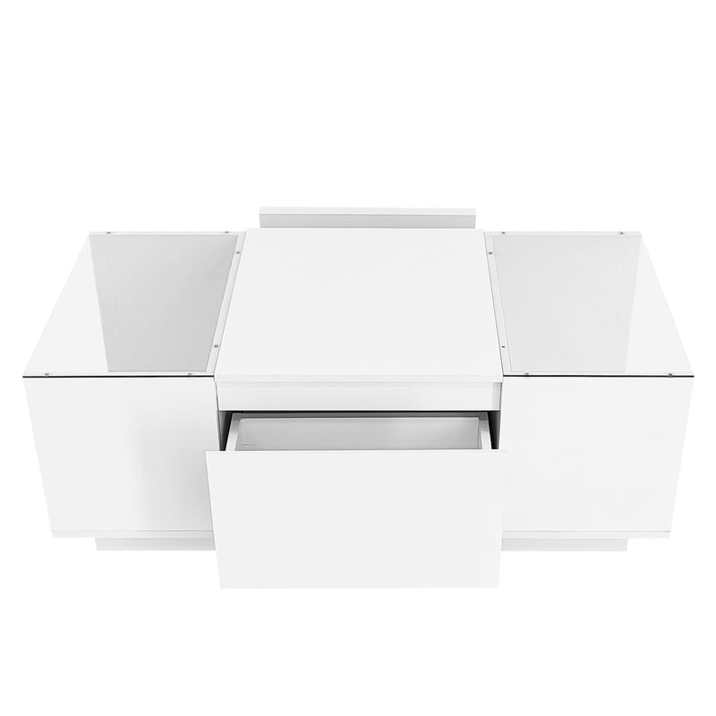 LED Coffee Table, Modern Center Table by HouseOfZazla