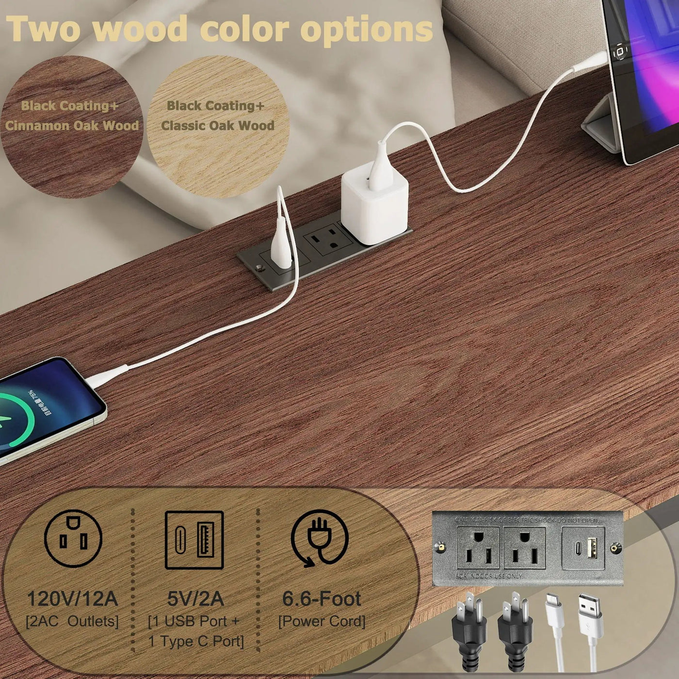 Ethan - Bunk Bed With Desk, Charging Station, Storage Shelves by HouseOfZazla
