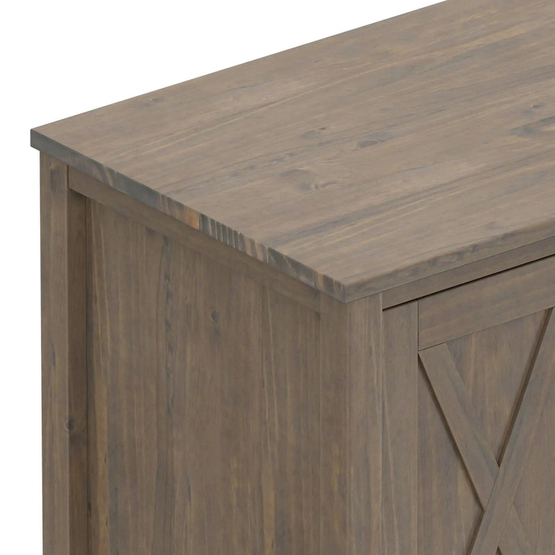 Ela - TV Media Stand - Smoky Brown by Unique Piece Furniture