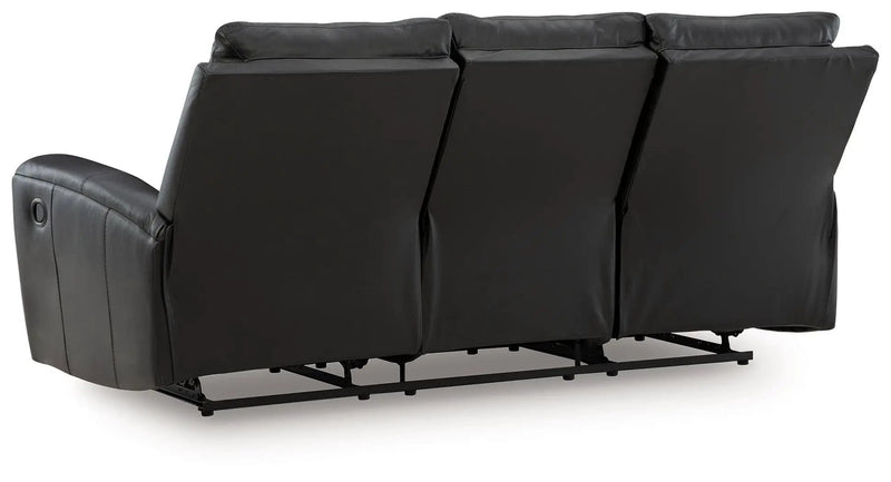 Glossmore - Reclining Sofa - Black by Unique Piece Furniture