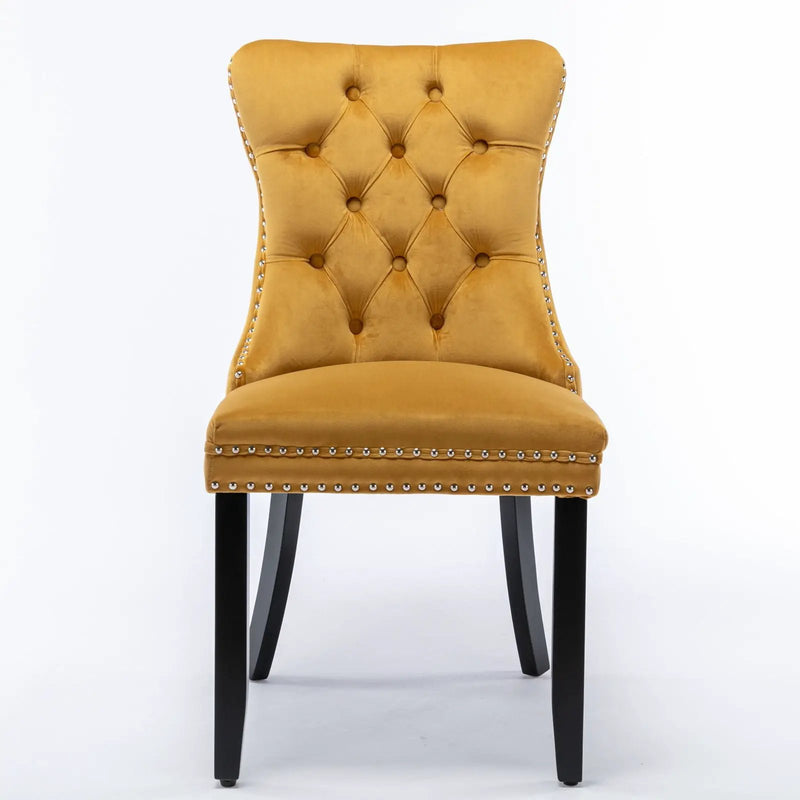 Nikki - High-End Tufted Dining Chair (Set of 2) by Unique Piece Furniture