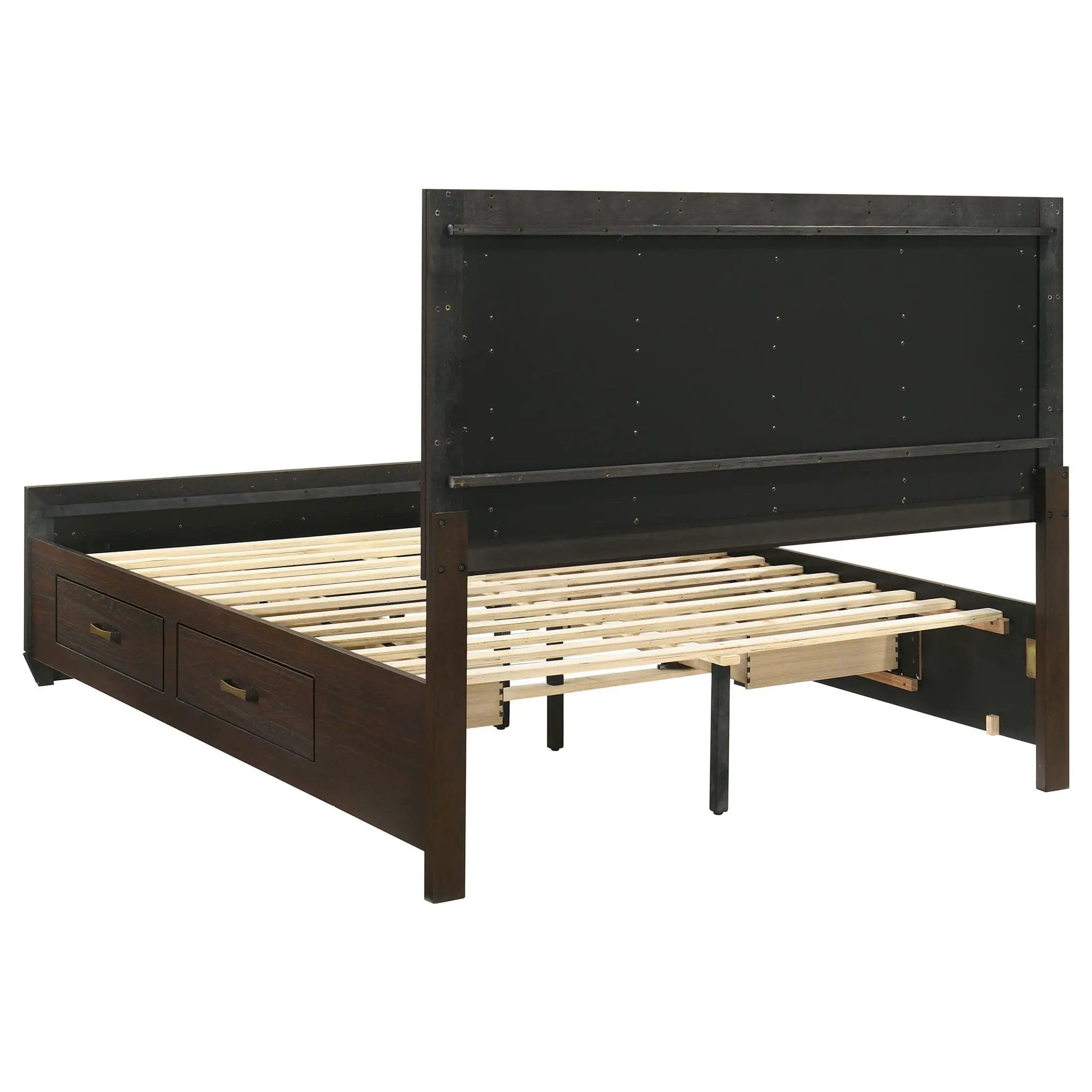 Kauffman 5-piece Queen Bedroom Set Dark Cocoa by Unique Piece Furniture