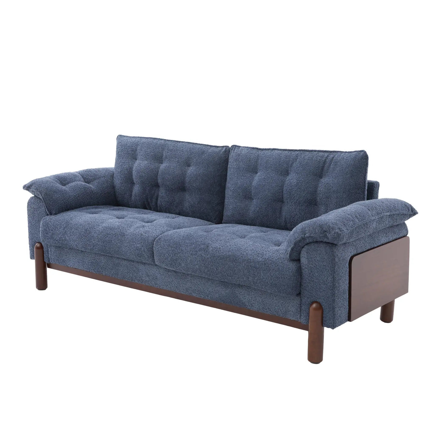 83.5 in. 3 Seater Modern Boucle Upholstered Sofa by HouseOfZazla
