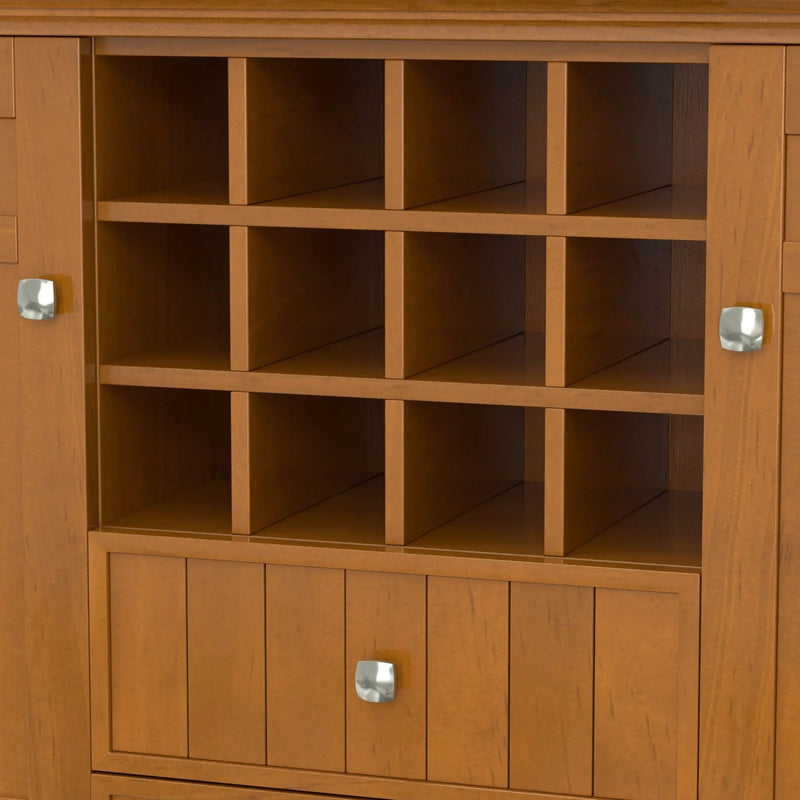 Bedford - Sideboard Buffet And Wine Rack by HouseOfZazla