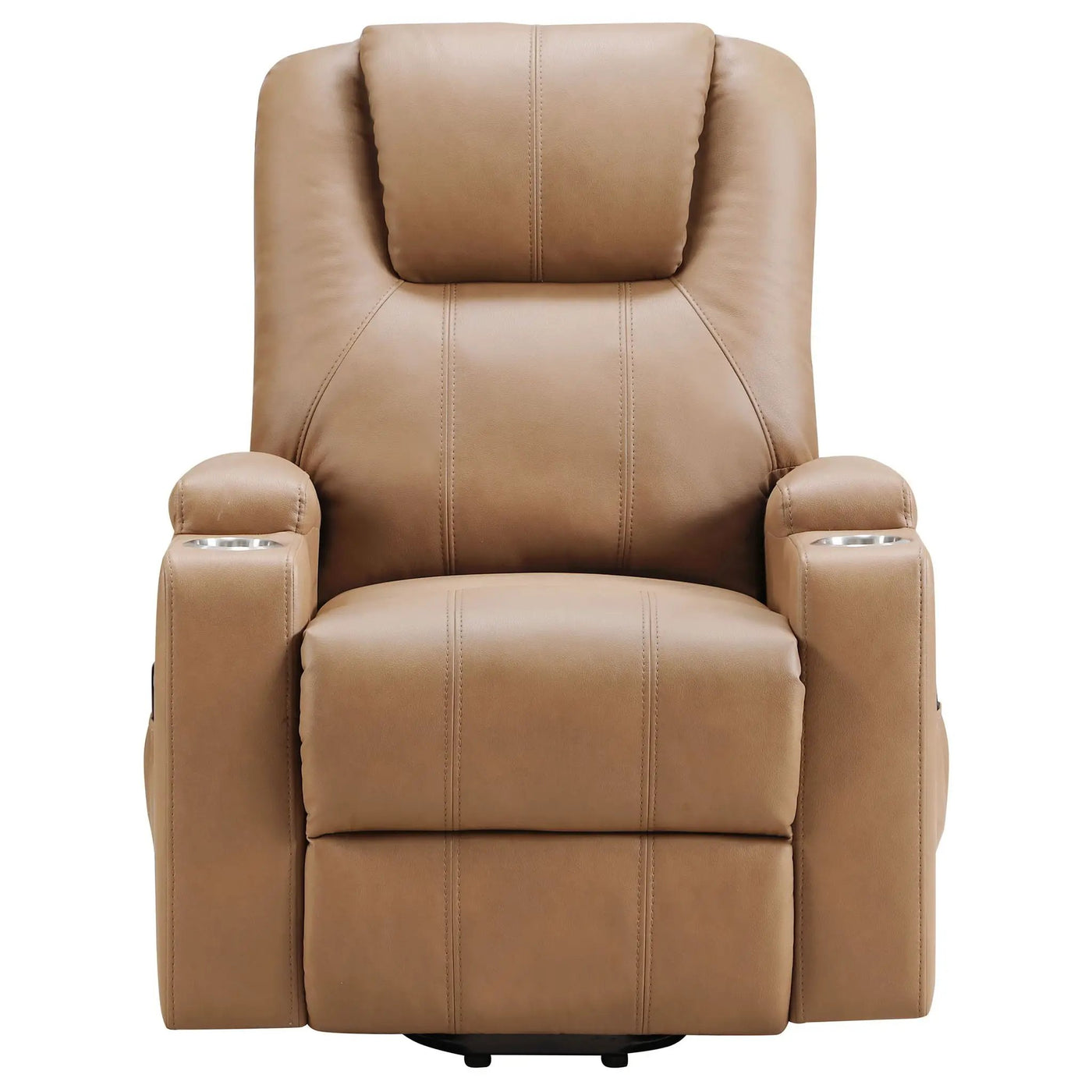Macklin - Power Lift Massage Recliner With Heat And Dual Cupholders by Unique Piece Furniture