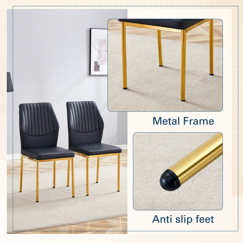 4-Piece Set of Premium Seating for Dining by HouseOfZazla