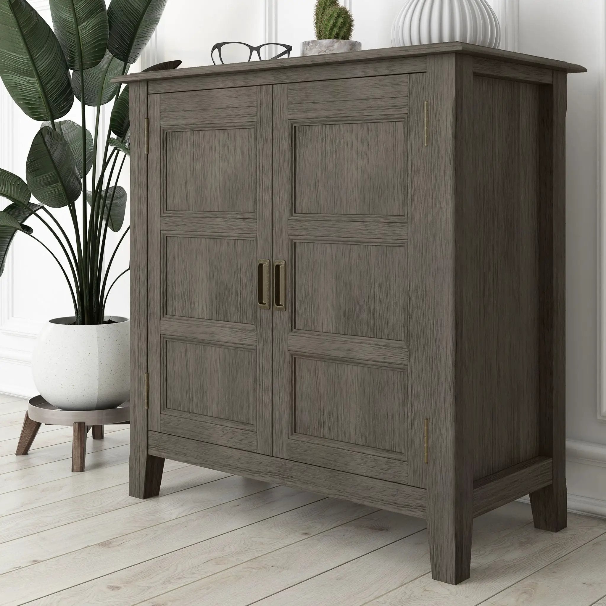 Burlington - Handcrafted Low Storage Cabinet by HouseOfZazla