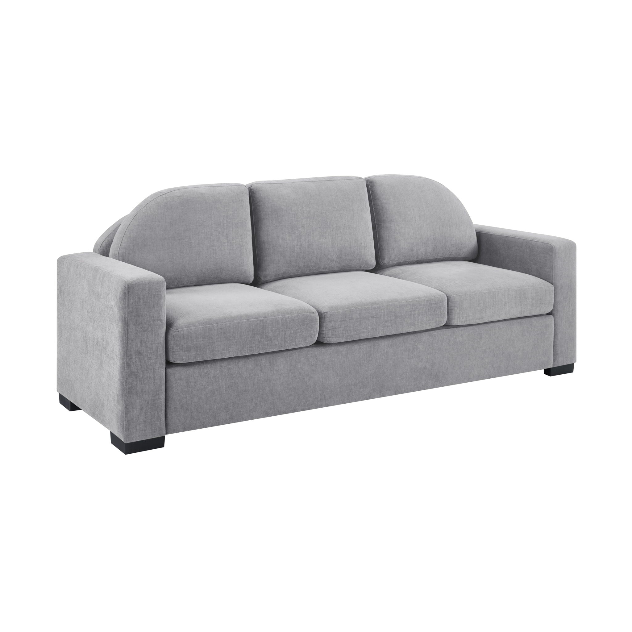 Modern 3 Seater Sofa With Curved Backrest by HouseOfZazla