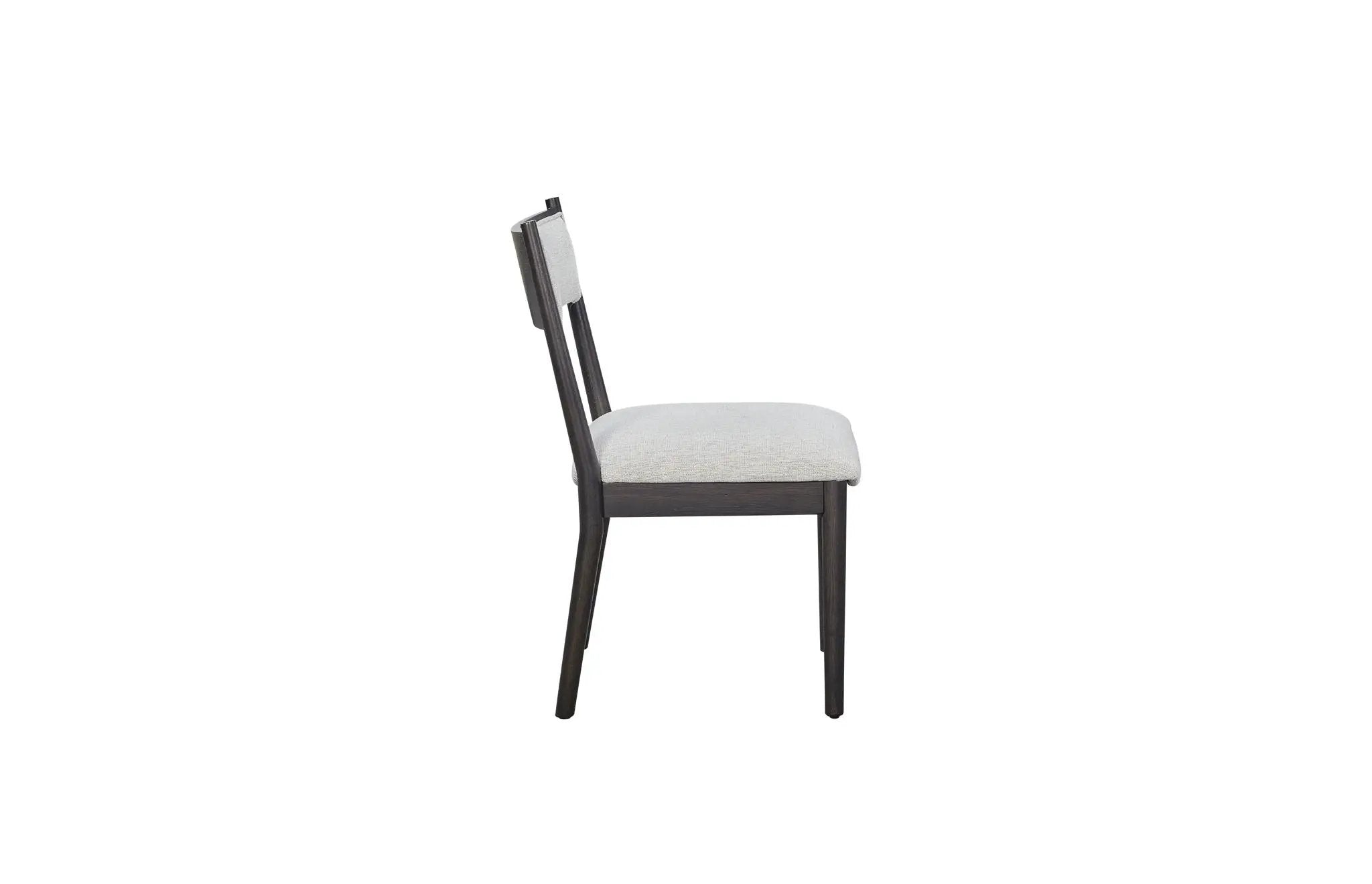 Comfortable Upholstery Cresent Chair (Set of 2) - Peppercorn by Unique Piece Furniture