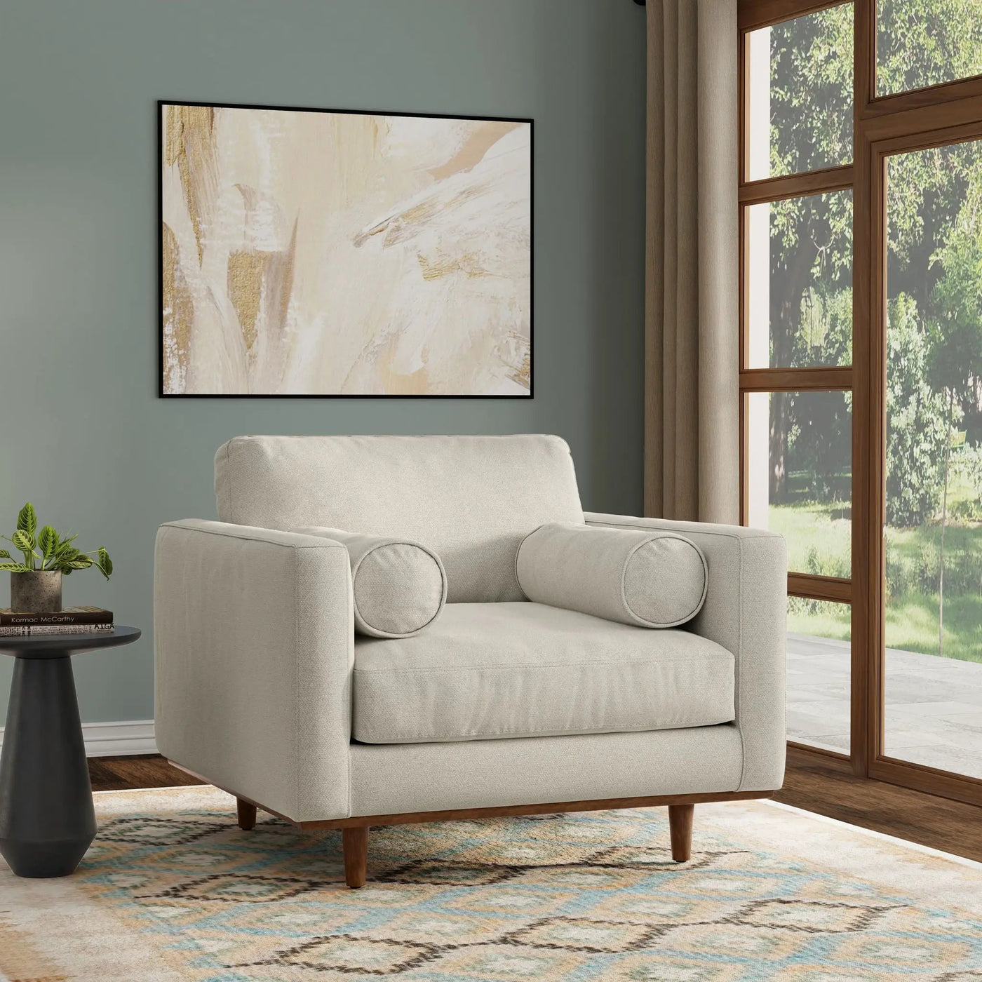 Morrison - Wide Arm Chair by HouseOfZazla