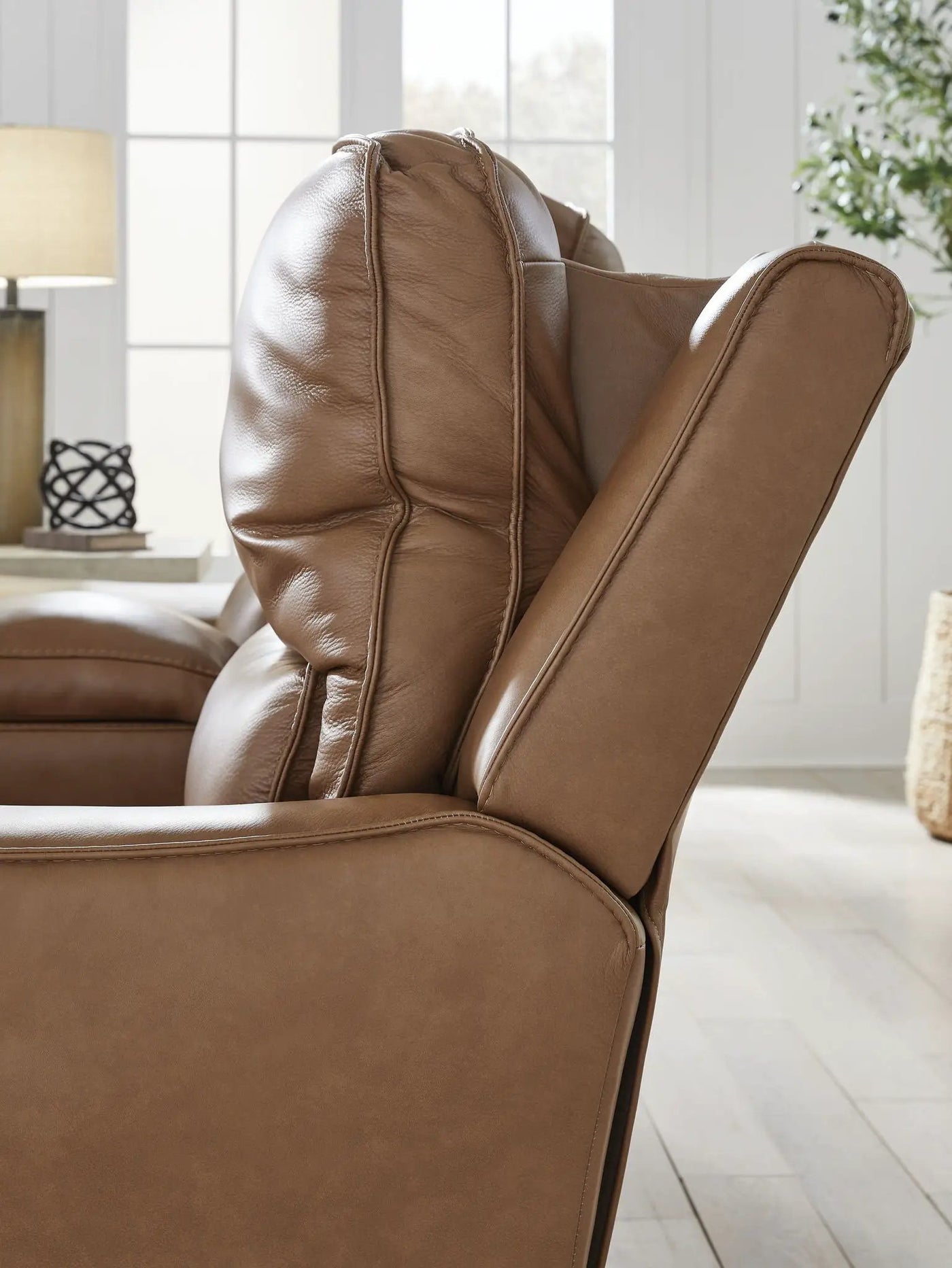 DeepWakes - Power Recliner With Adjustable Headrest by Unique Piece Furniture