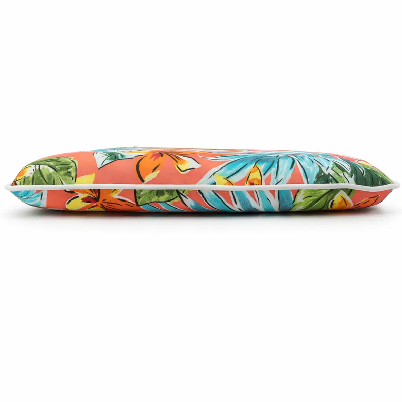 Outdoor Patio Chair Cushions Set of 4 - Bright Coral by HouseOfZazla