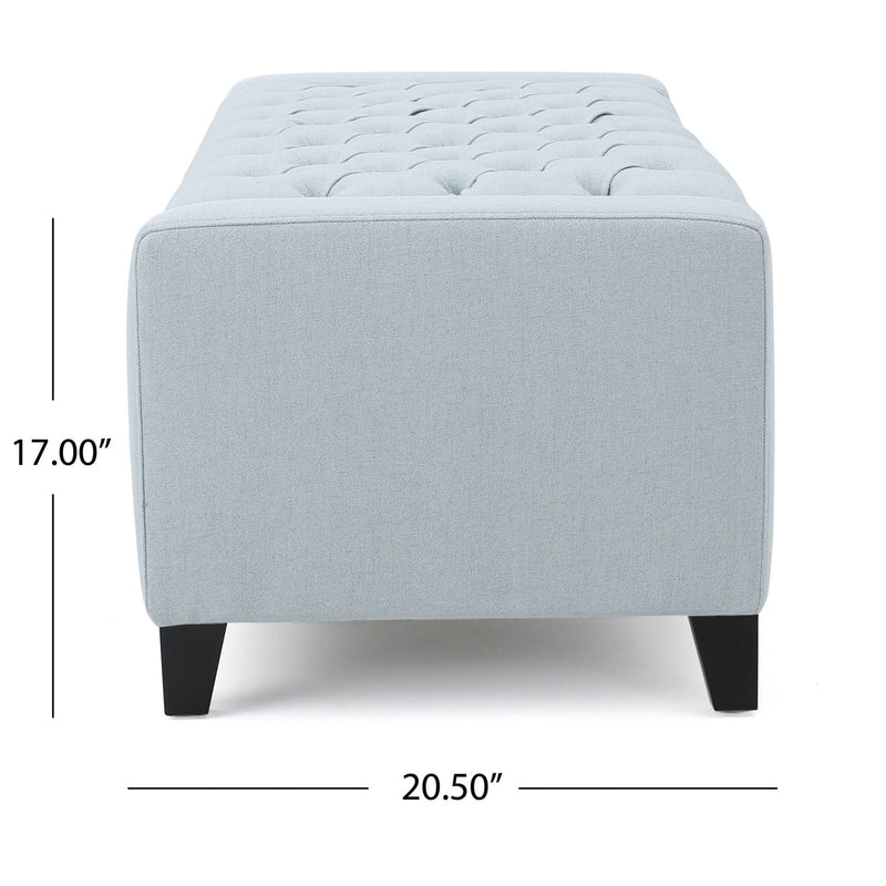 Guernsey Ottoman Storage With Tufted Top by HouseOfZazla