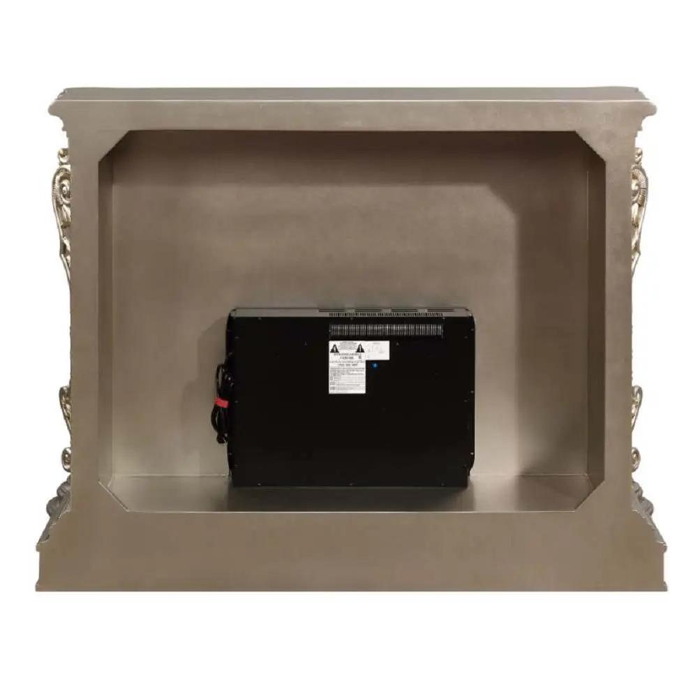 Danae - Fireplace - Antique Silver by Unique Piece Furniture