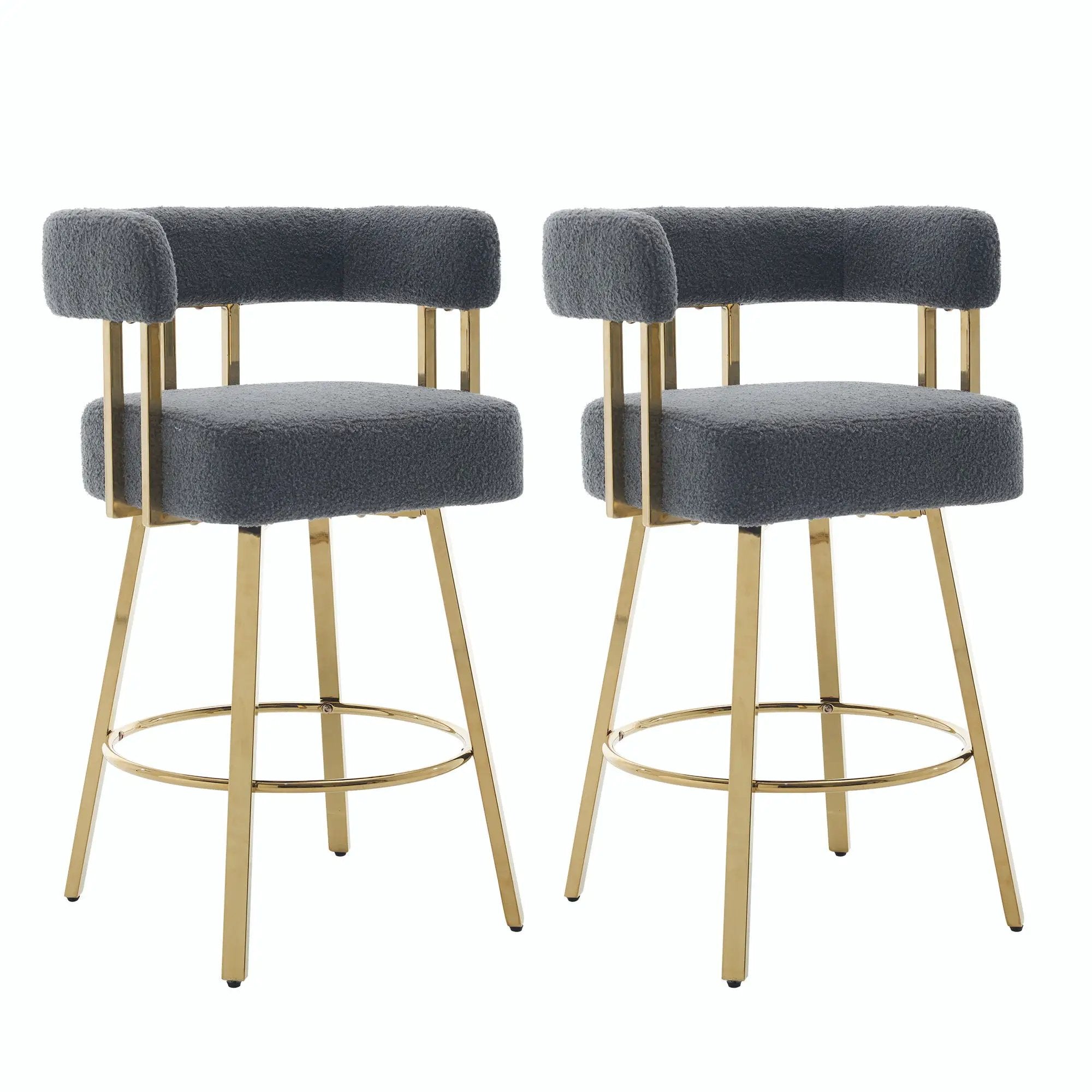 Decorative Upholstered Side Chair For Living Room (Set of 2) by HouseOfZazla