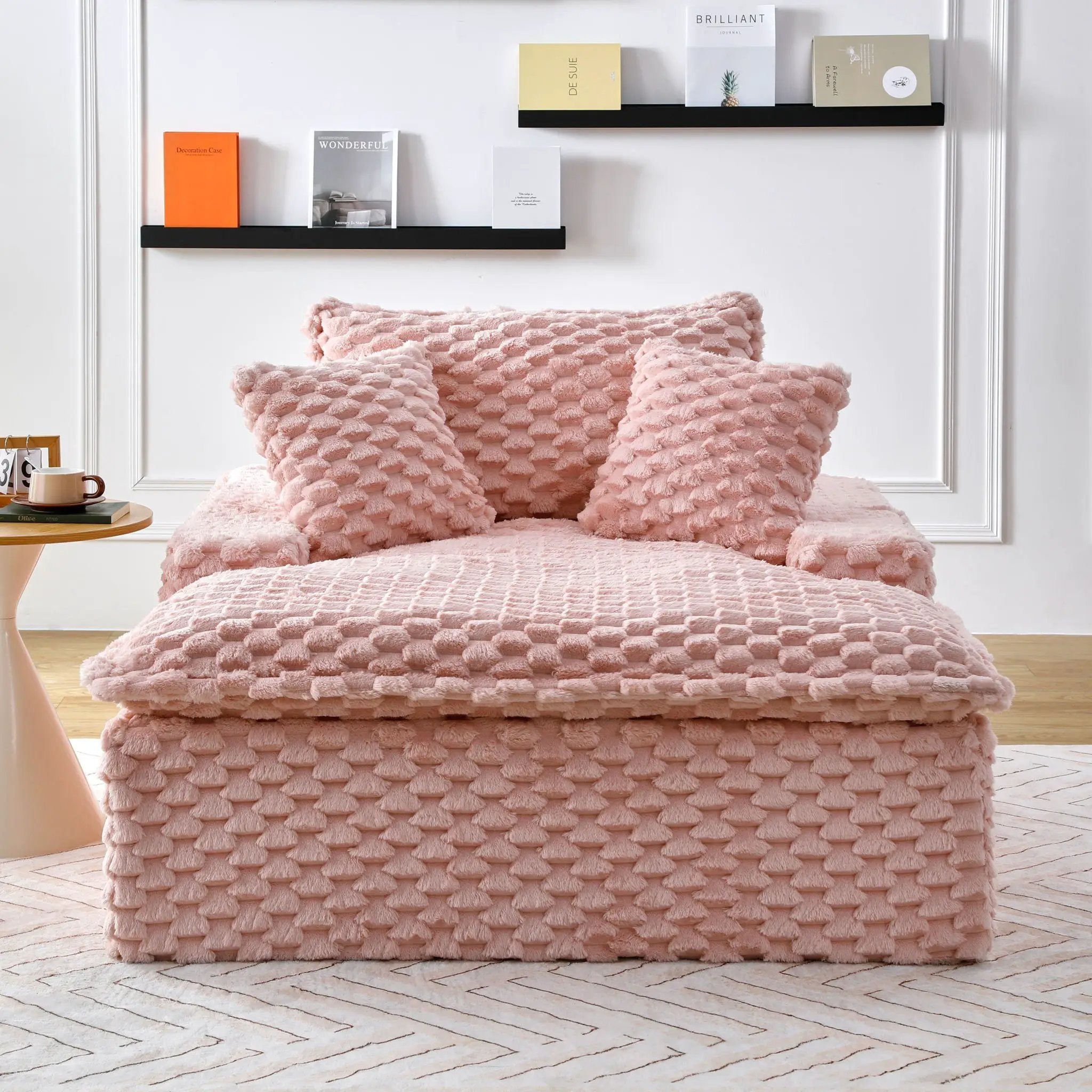 Harbor - Luxury Sofa Turtle Fleece Fabric by Unique Piece Furniture