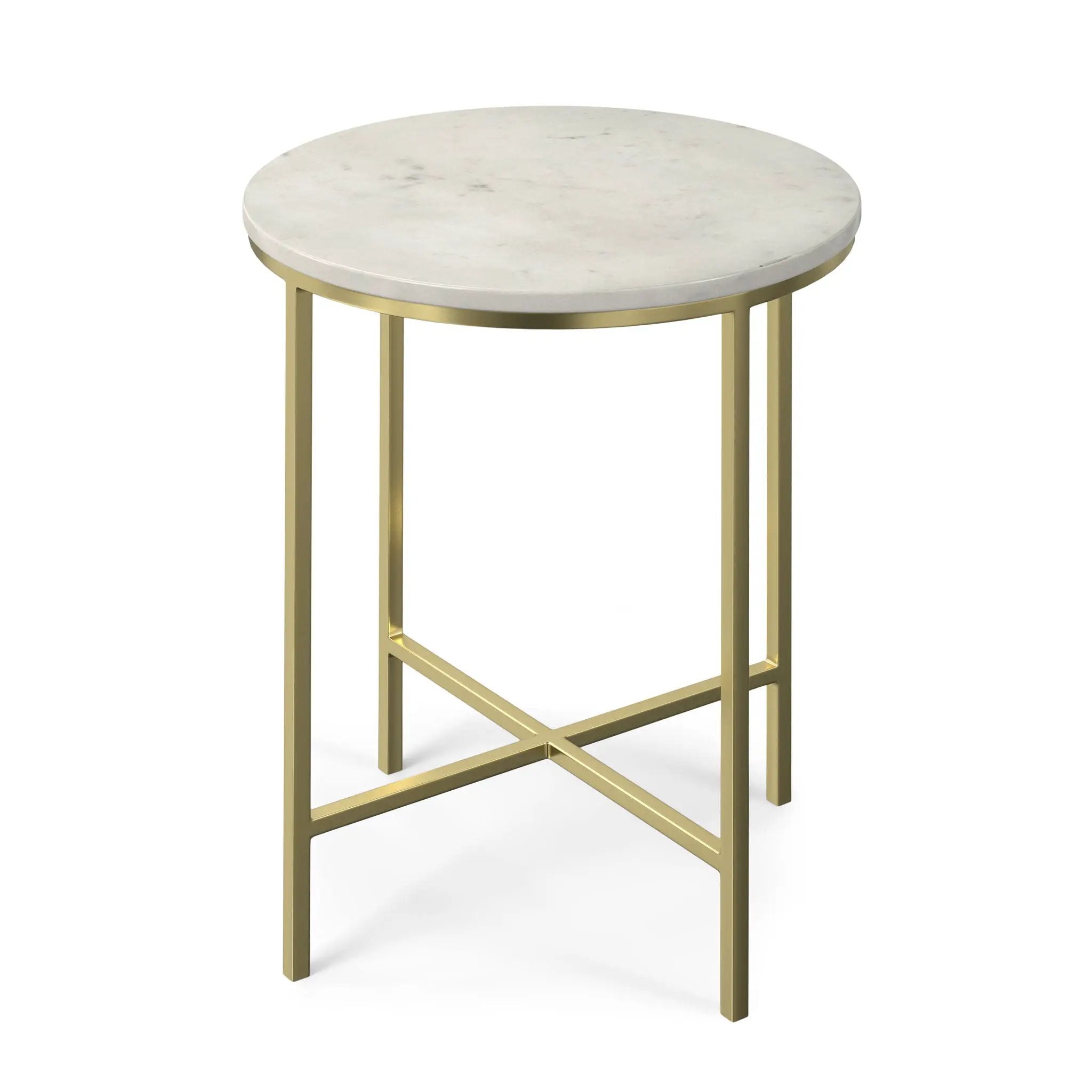 Tara - Side Table - Gold by Unique Piece Furniture