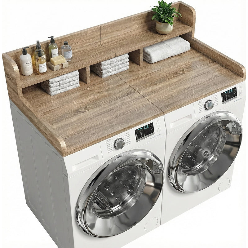 Washer Dryer Countertop with Non-Slip Pads, 54" x 27.5" by HouseOfZazla