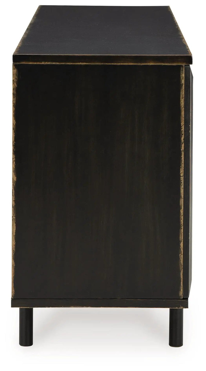 Fair Ridge - Accent Cabinet - Distressed Black by Unique Piece Furniture