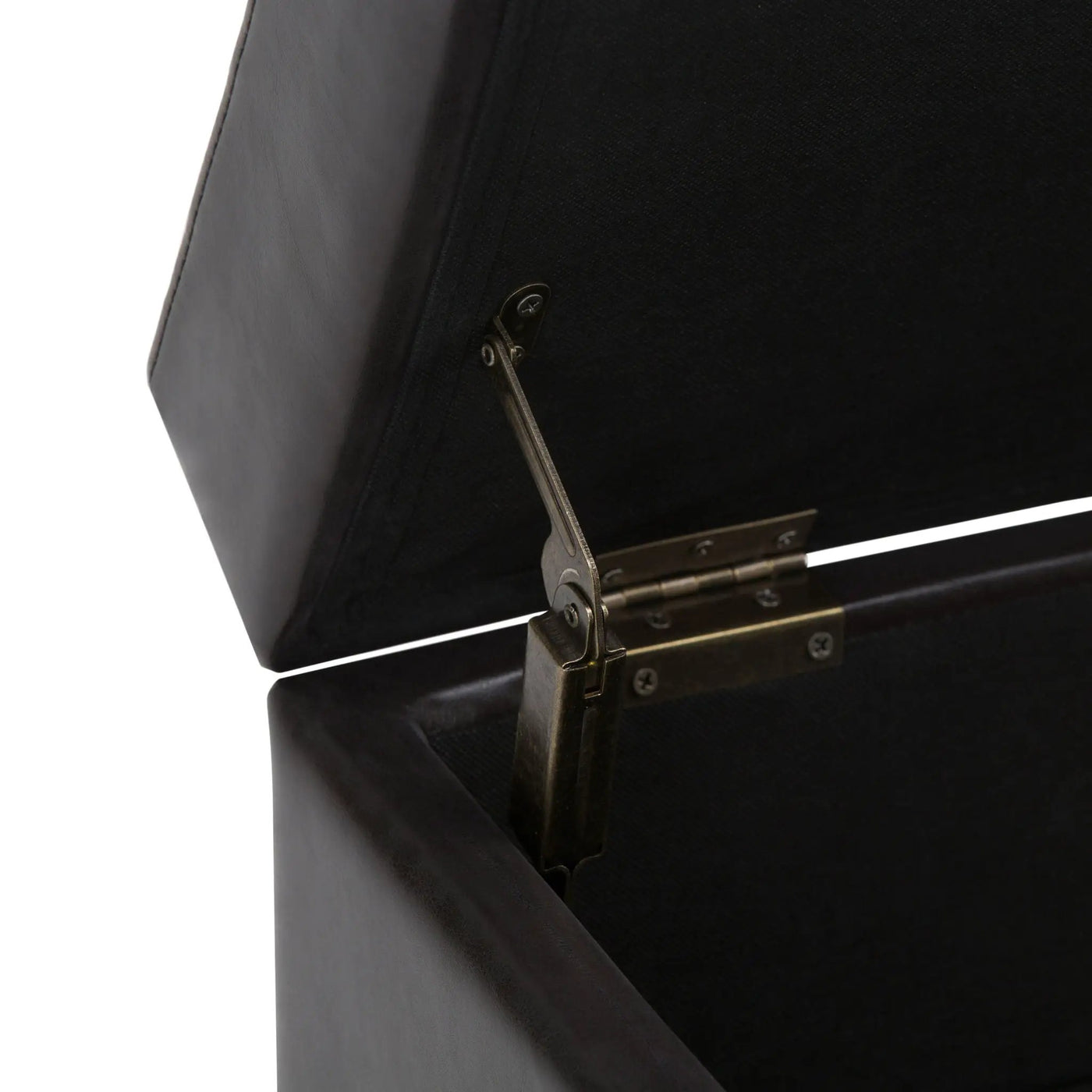 Oregon - Contemporary Storage Ottoman Bench With Tray by HouseOfZazla